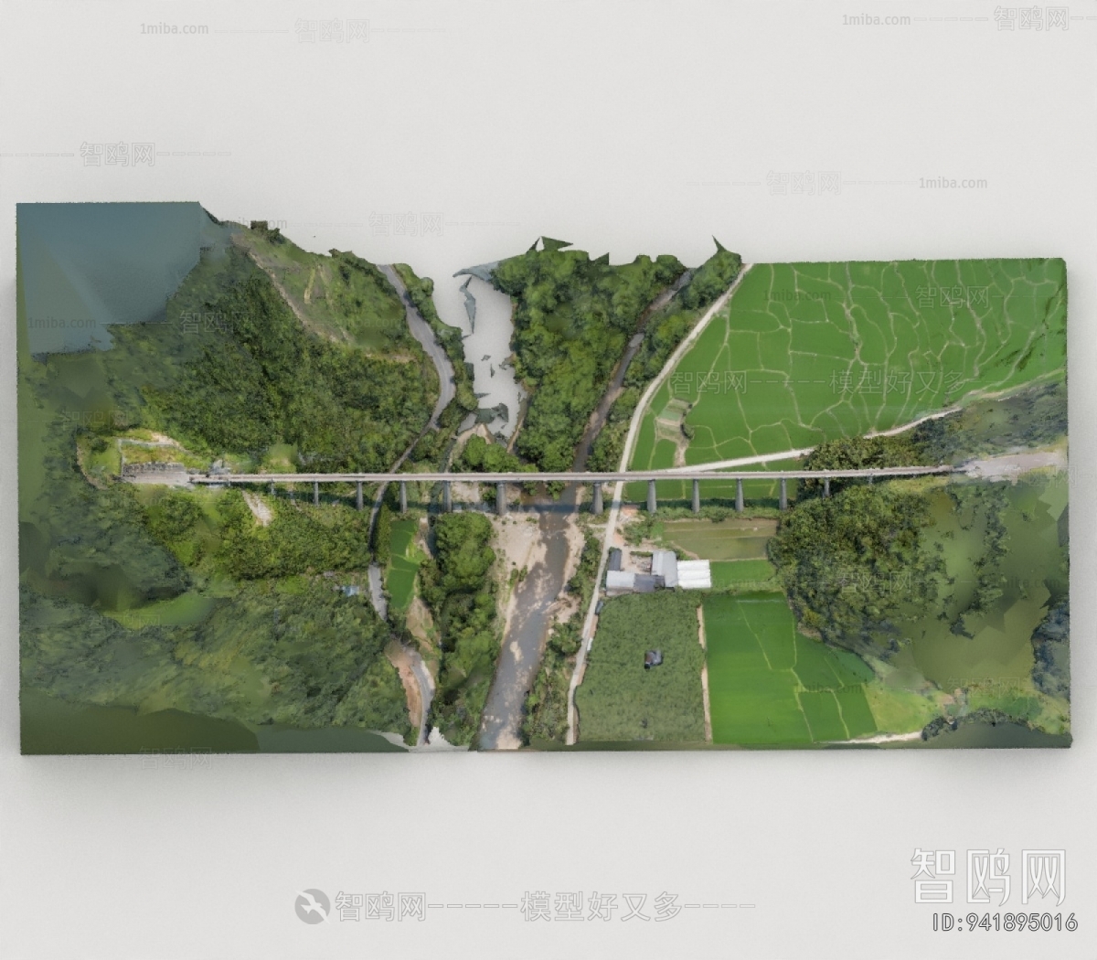 Modern Architectural Bird's-eye View Planning