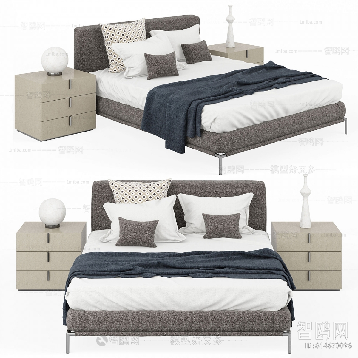 Modern Double Bed