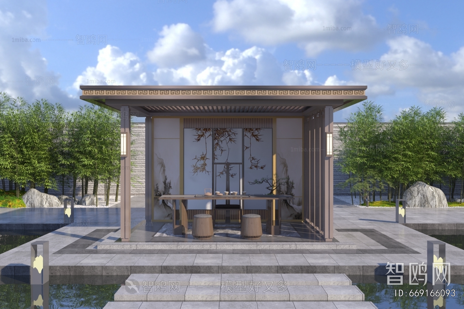 New Chinese Style Pavilion