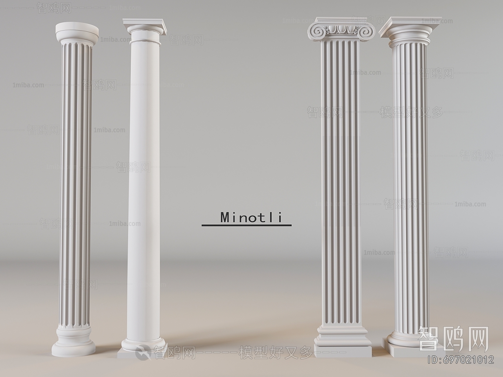 European Style Roman Pillar