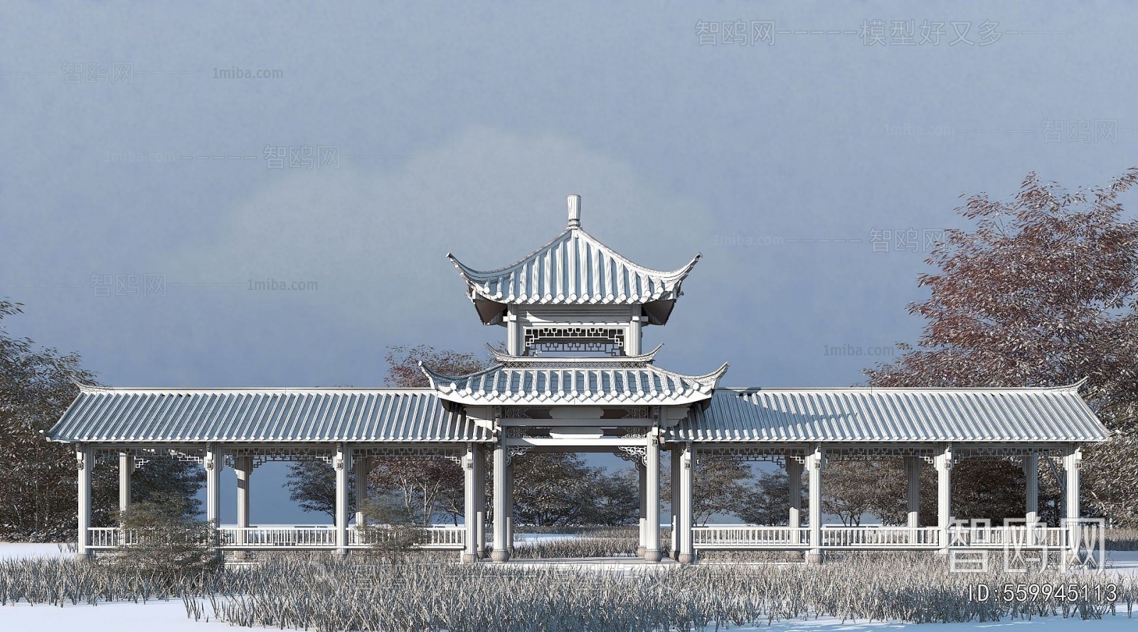 Chinese Style Gallery Frame