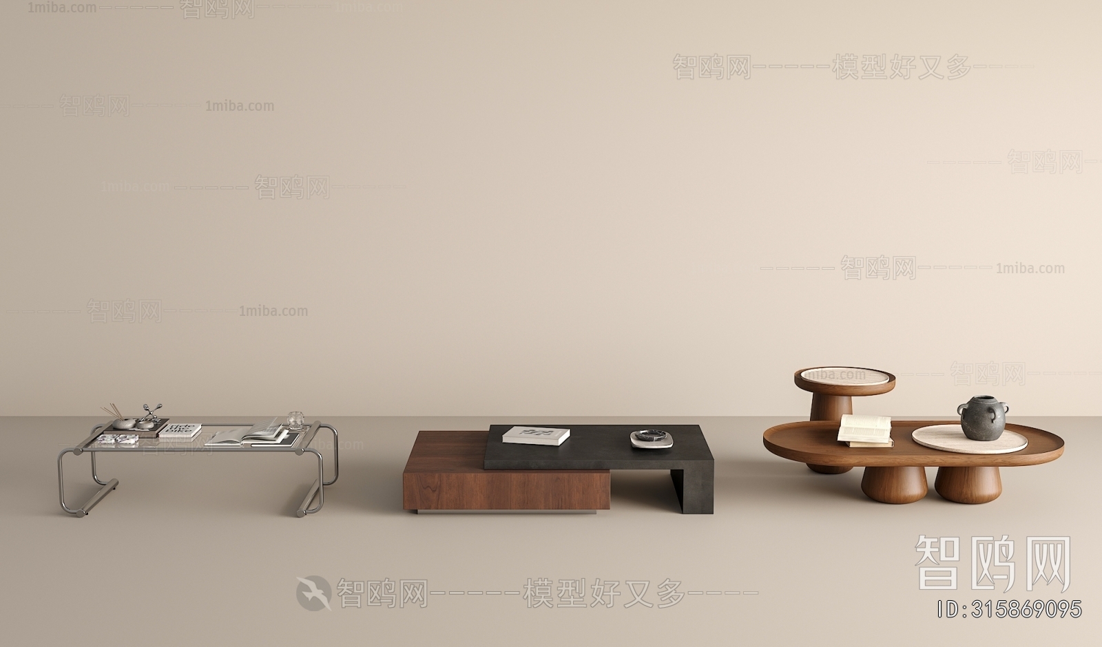 现代茶几组合