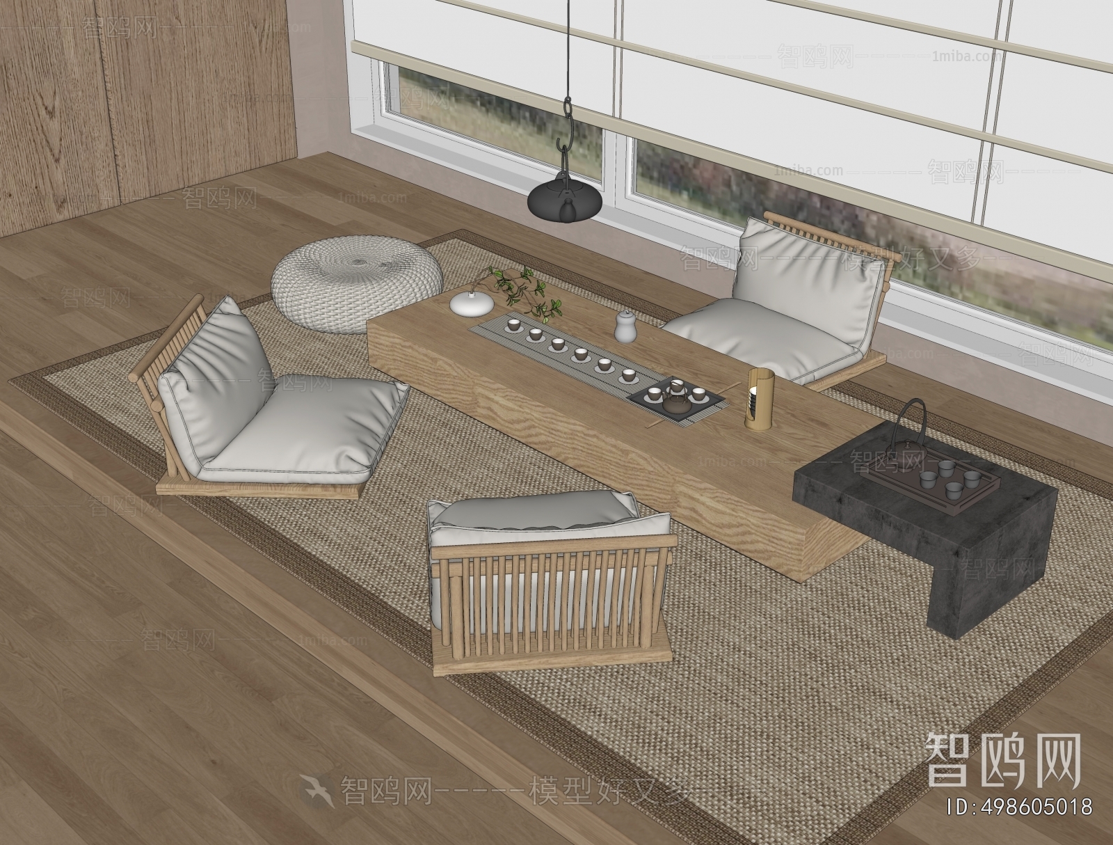 Japanese Style Tea Tables And Chairs