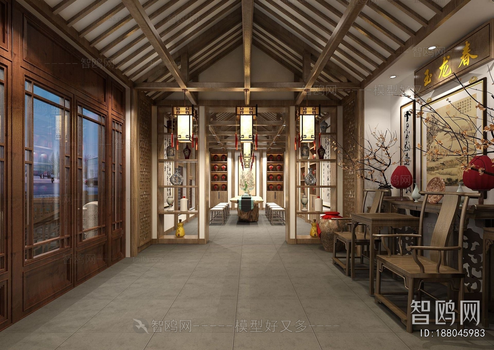 Chinese Style Facade Element