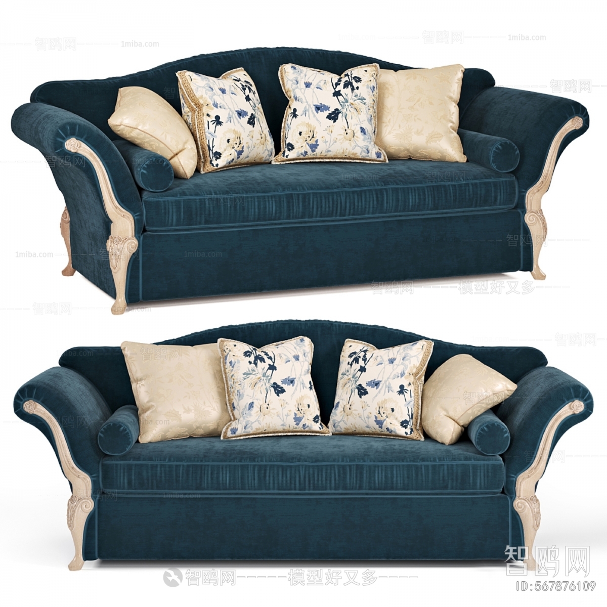 European Style A Sofa For Two