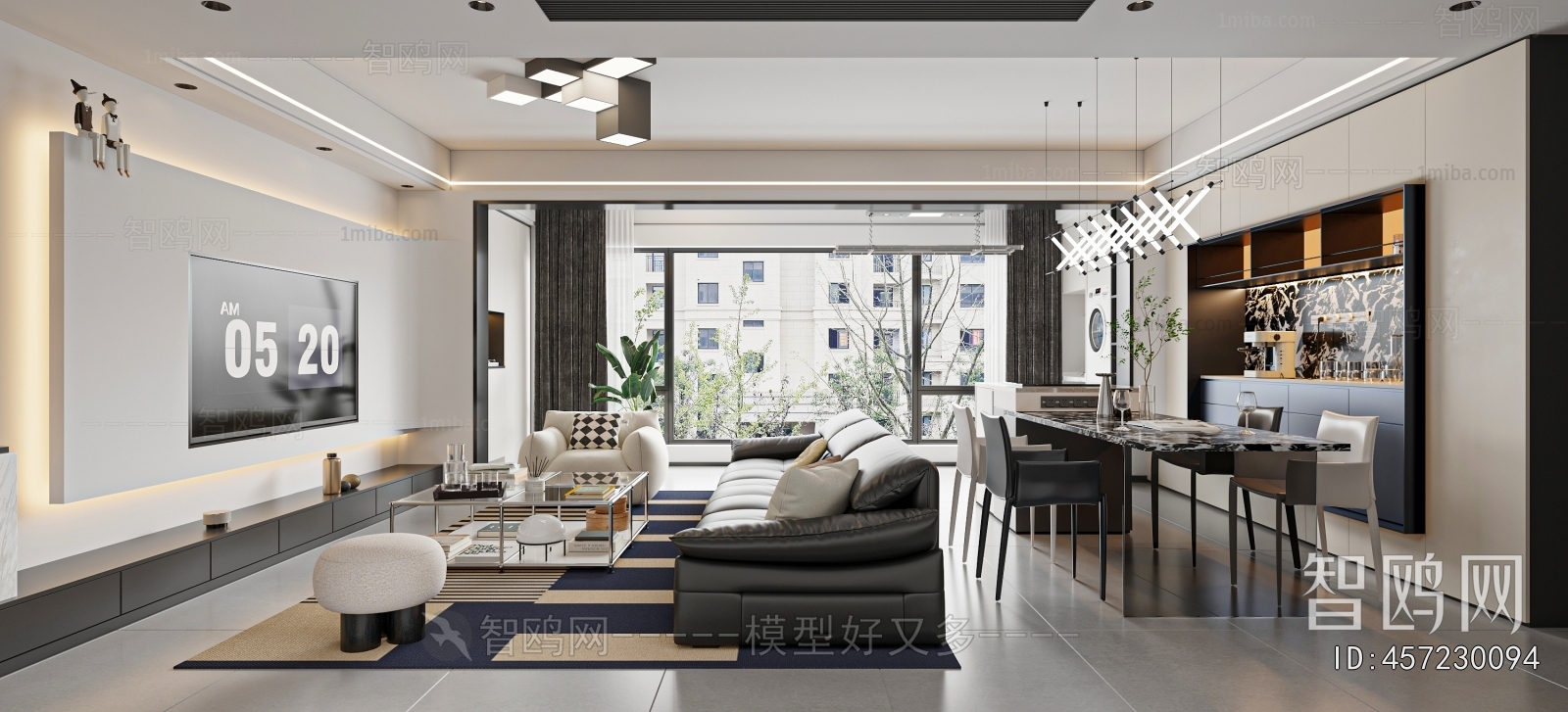 Modern A Living Room