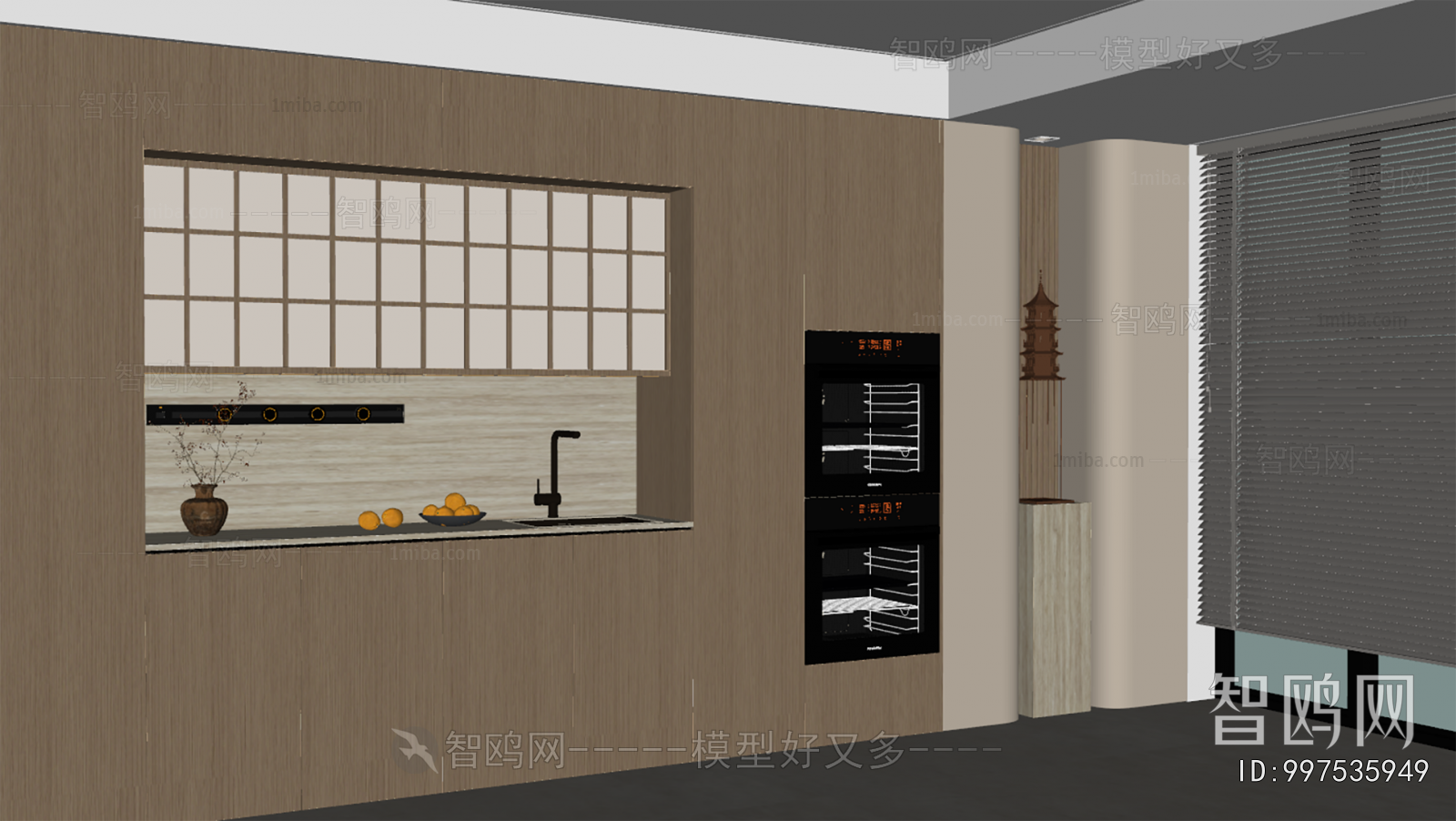 New Chinese Style Sideboard