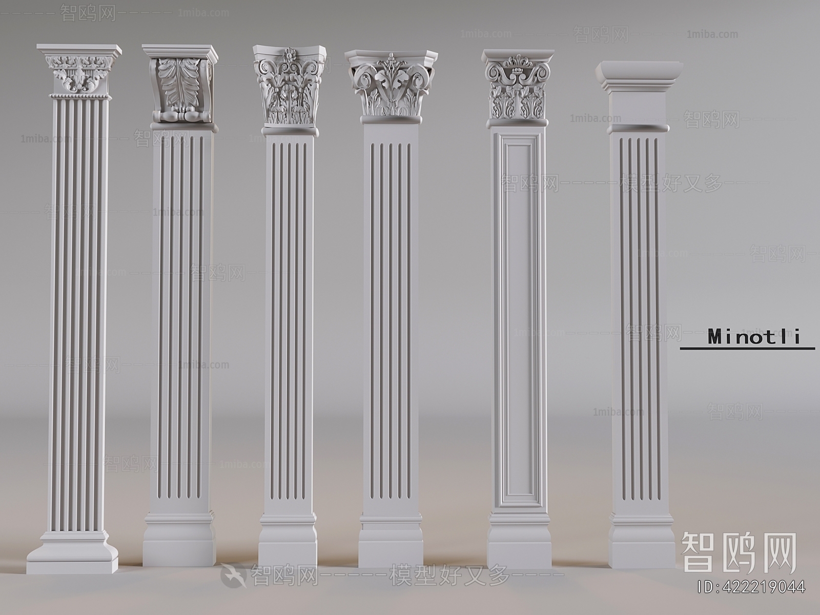 European Style Roman Pillar