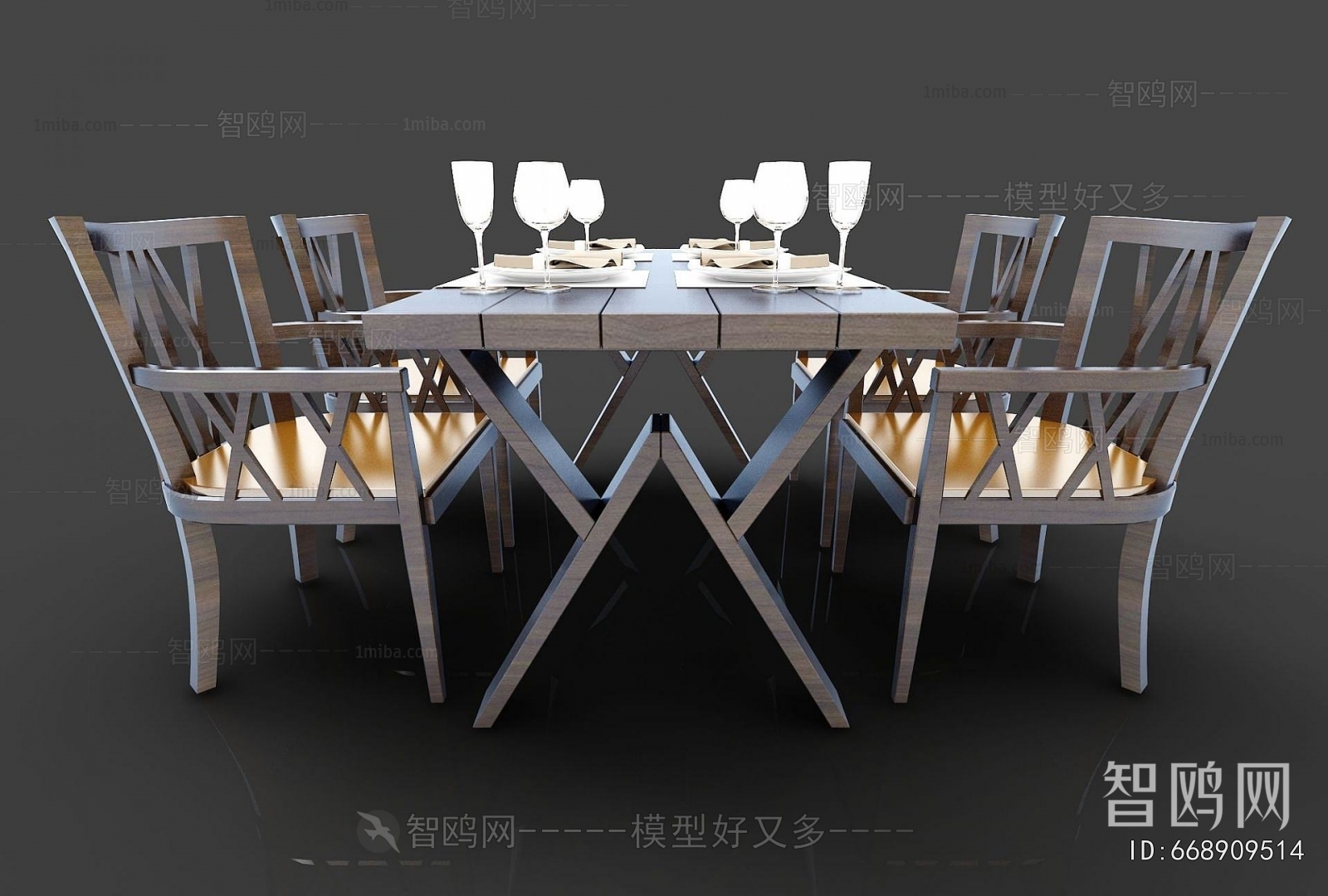 Chinese Style Dining Table And Chairs