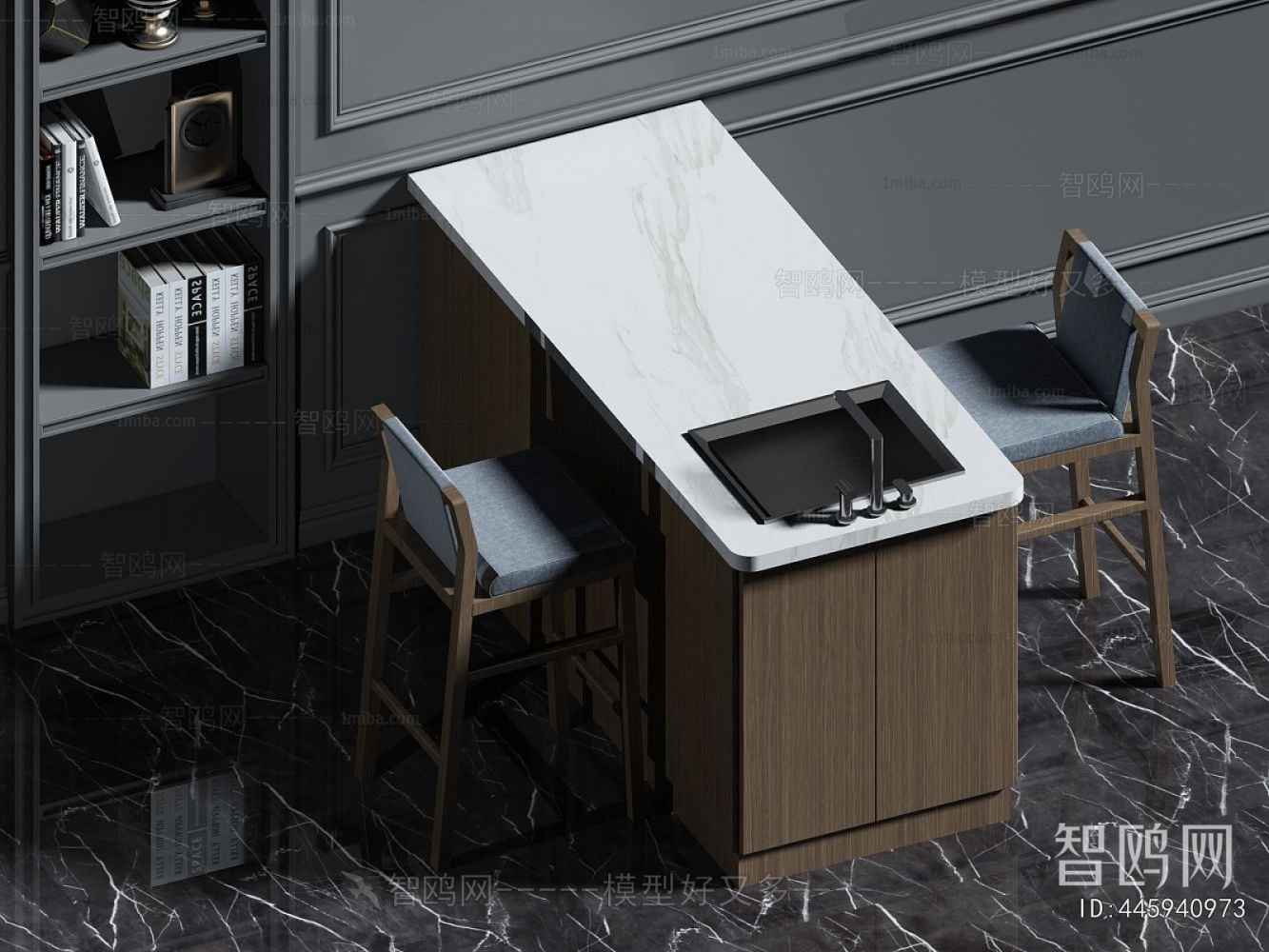 Modern Counter Bar