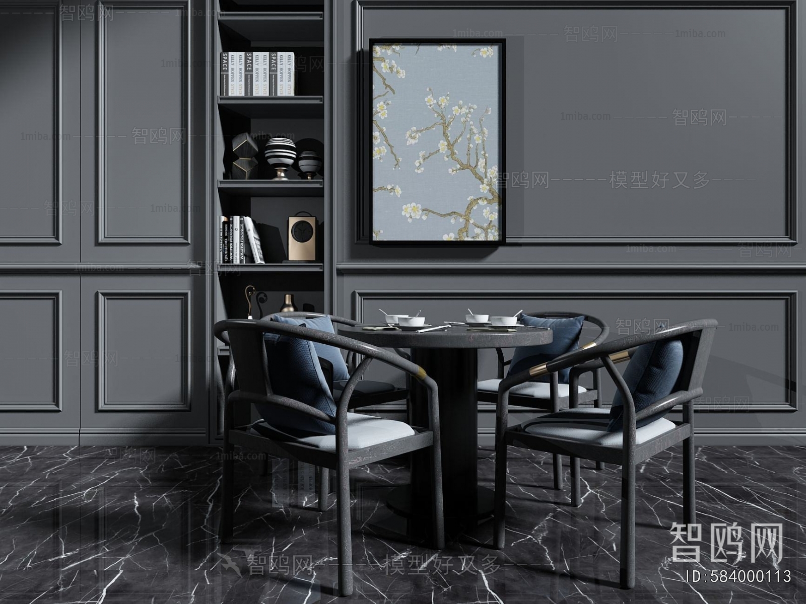 New Chinese Style Dining Table And Chairs