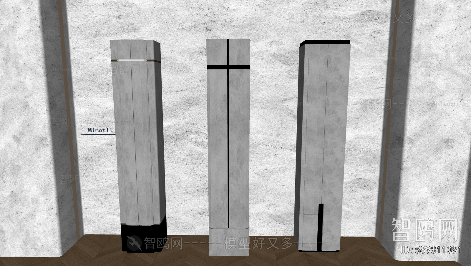 New Chinese Style Column