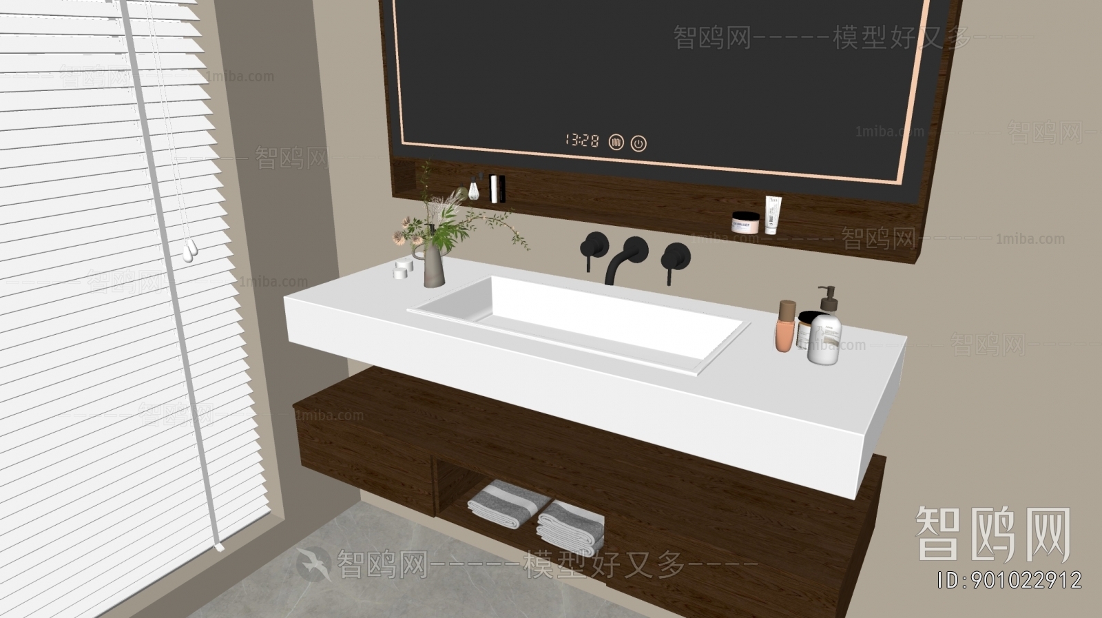 Modern Bathroom Cabinet