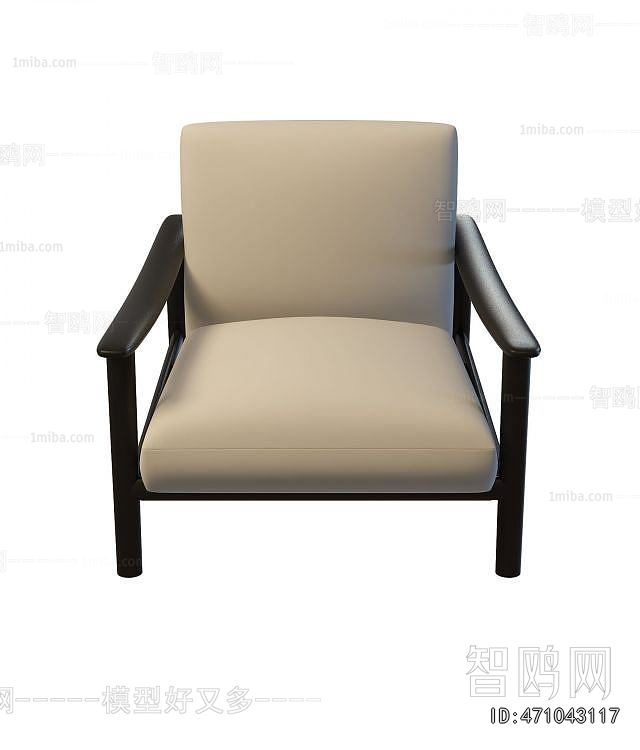 New Chinese Style Lounge Chair