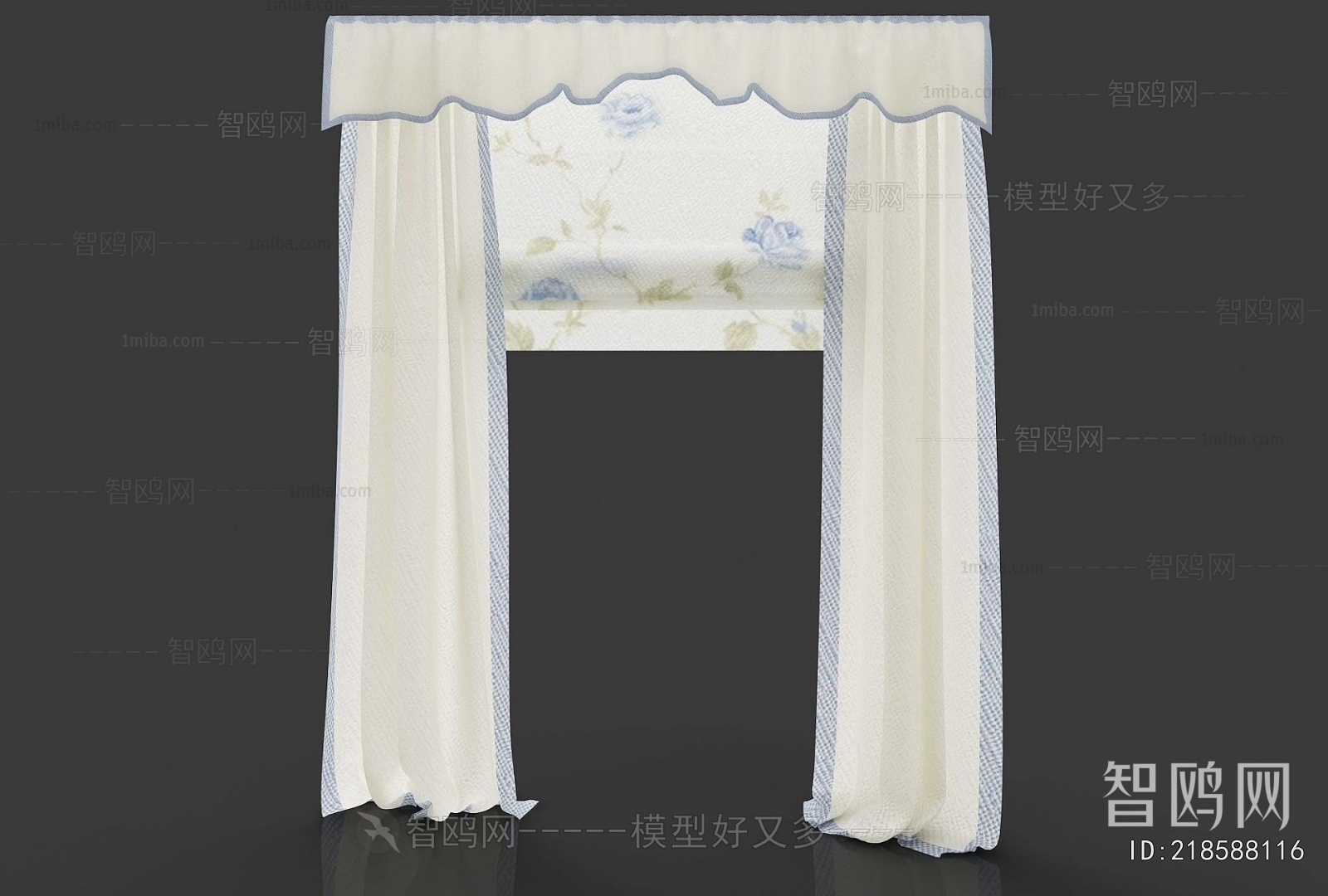 New Chinese Style The Curtain