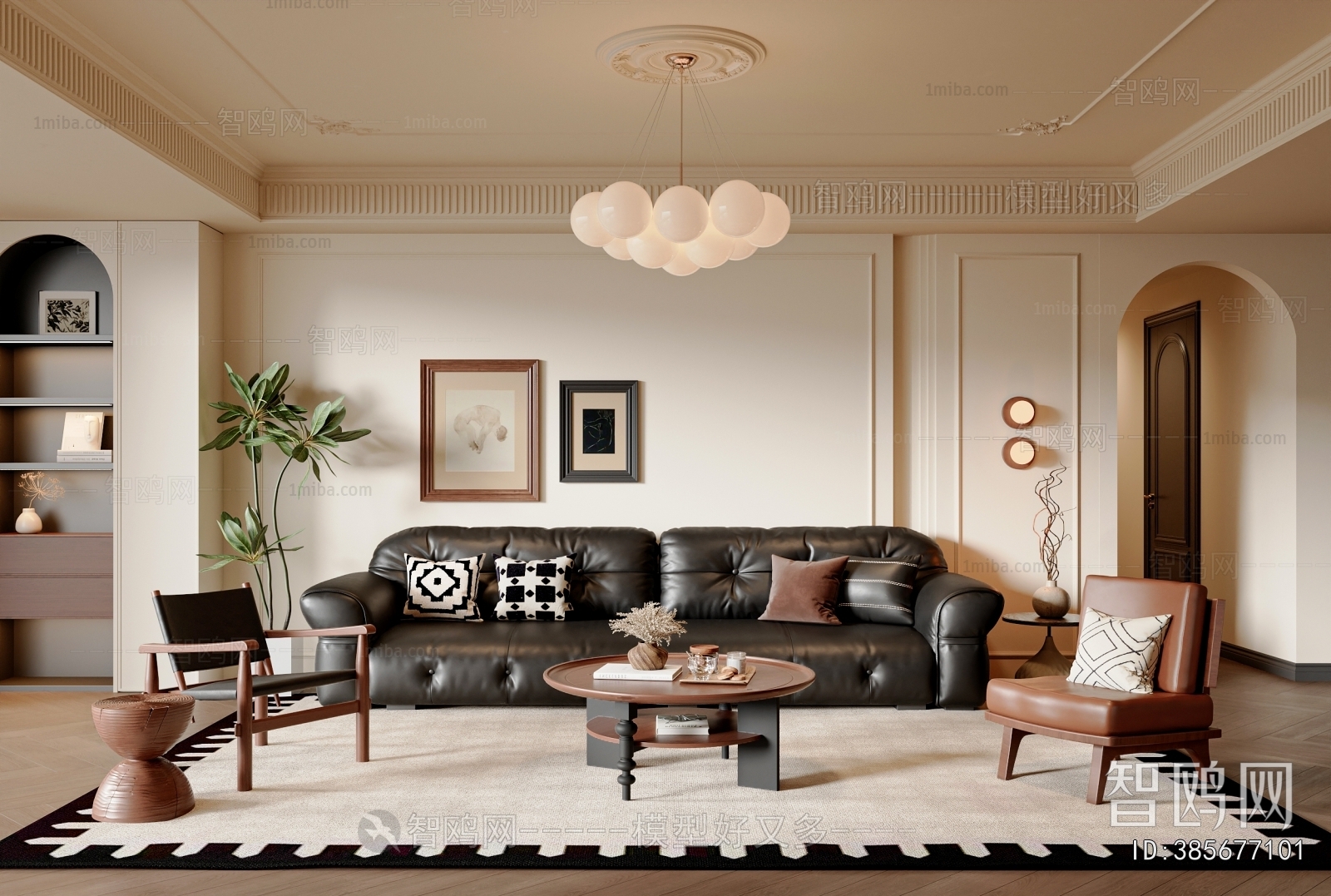 French Style A Living Room