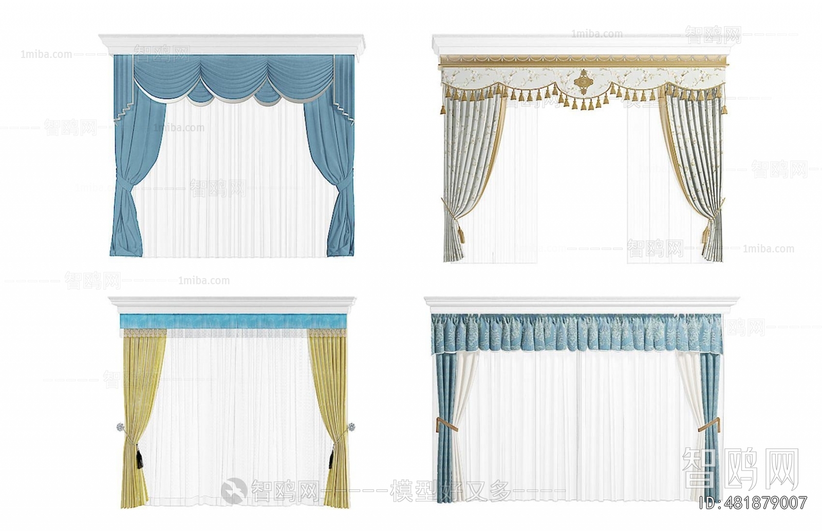 Simple European Style The Curtain