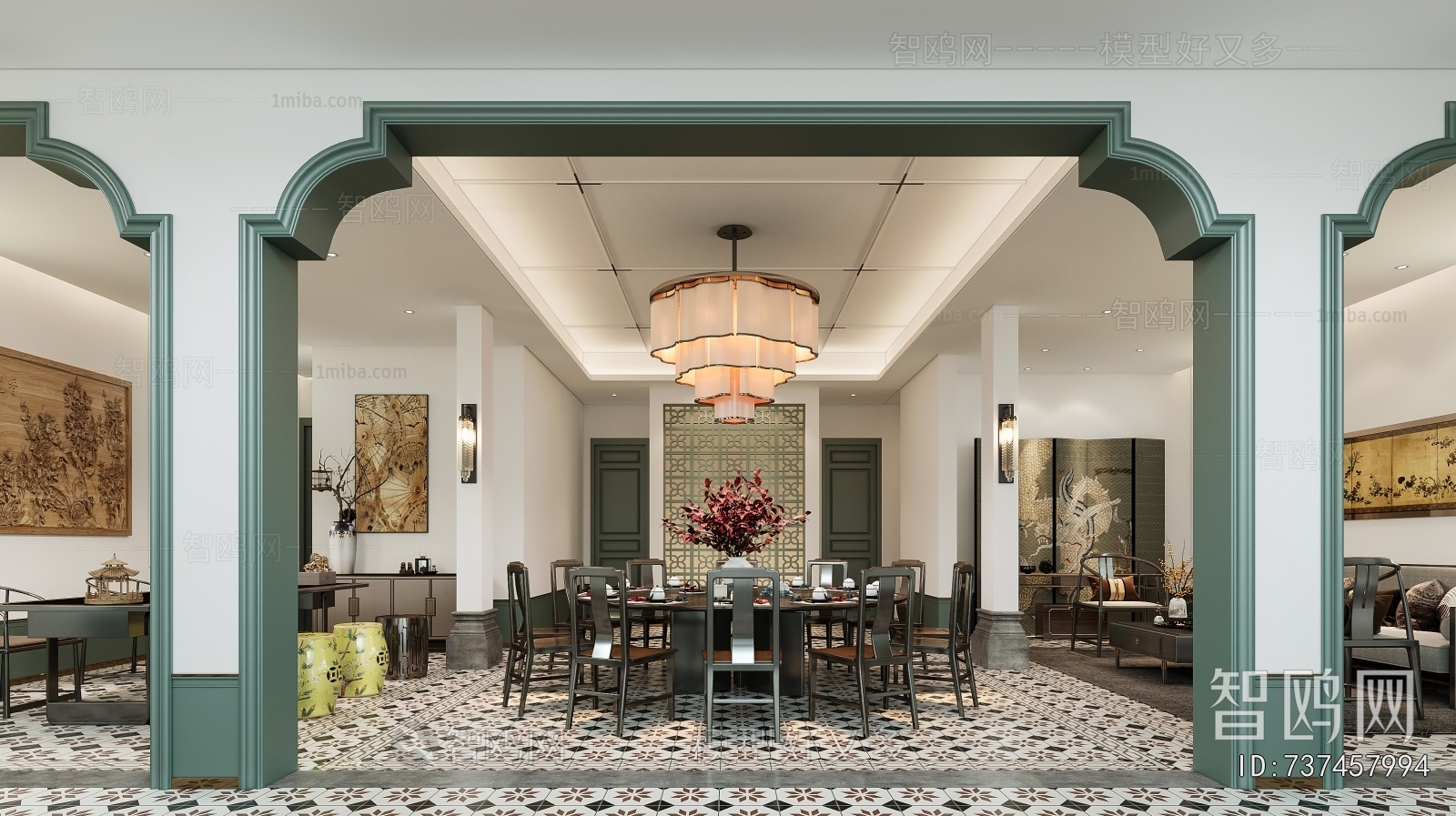 New Chinese Style Restaurant Box