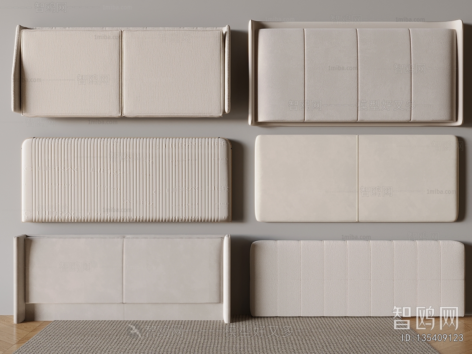 Modern Bedhead Back Rest