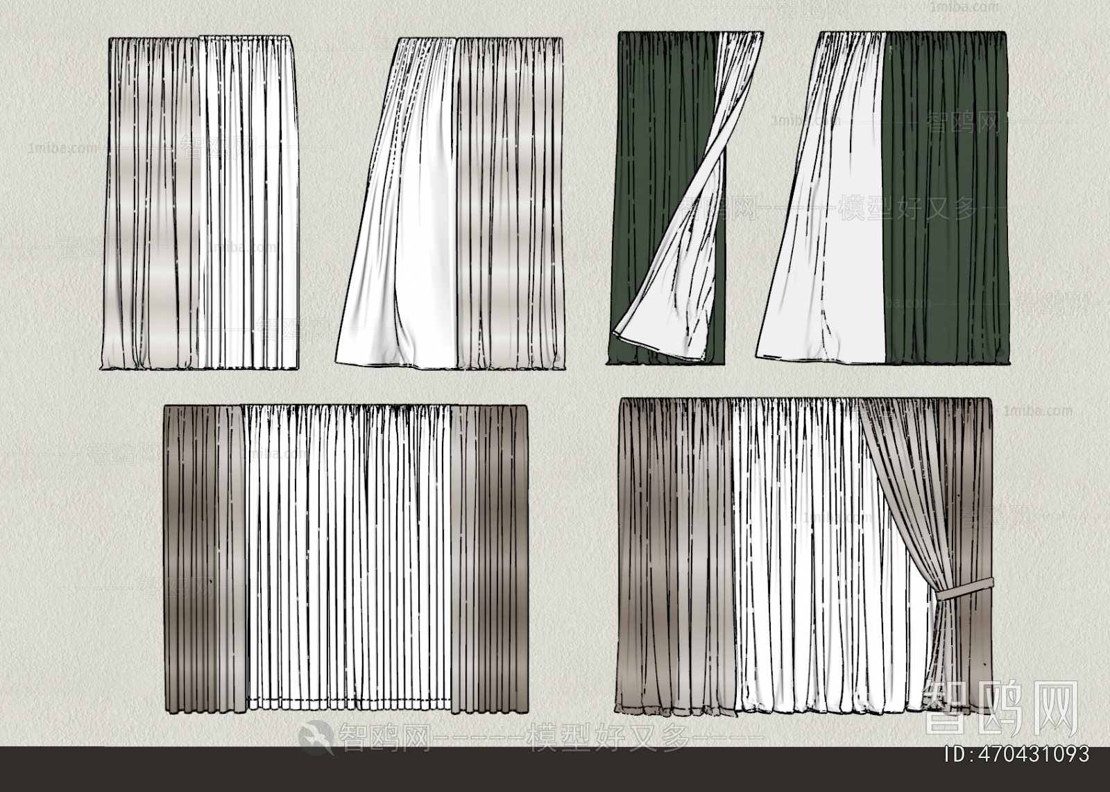 Modern The Curtain