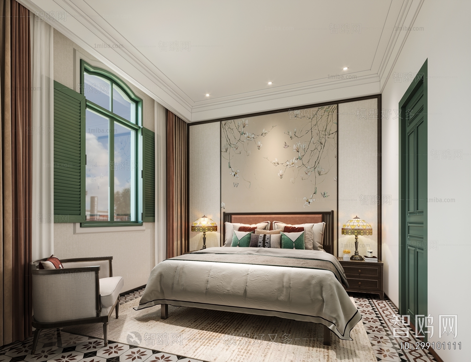 New Chinese Style Guest Room