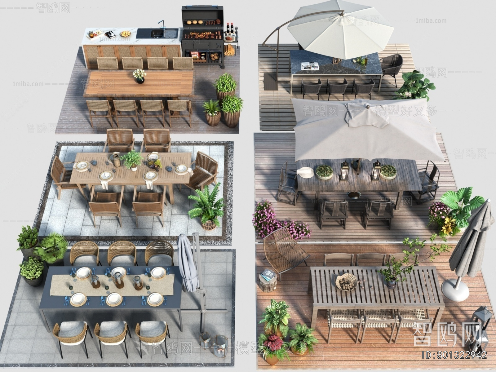 Modern Outdoor Tables And Chairs