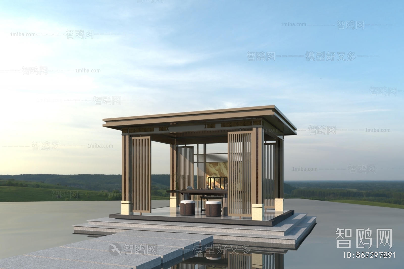 New Chinese Style Pavilion