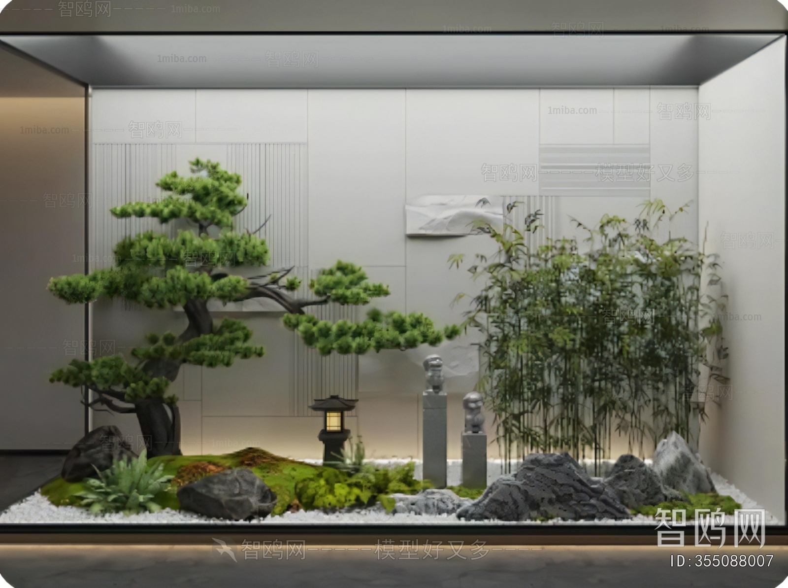 New Chinese Style Plant Landscaping