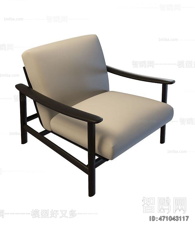 New Chinese Style Lounge Chair