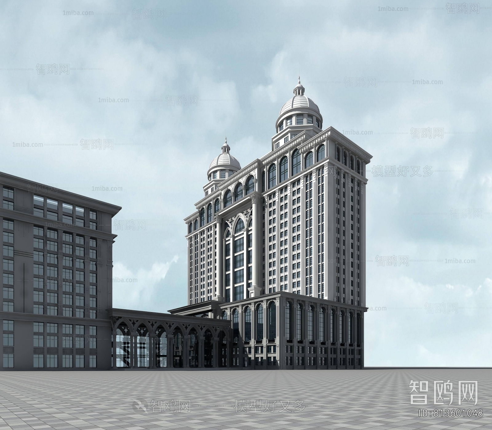 European Style Building Appearance