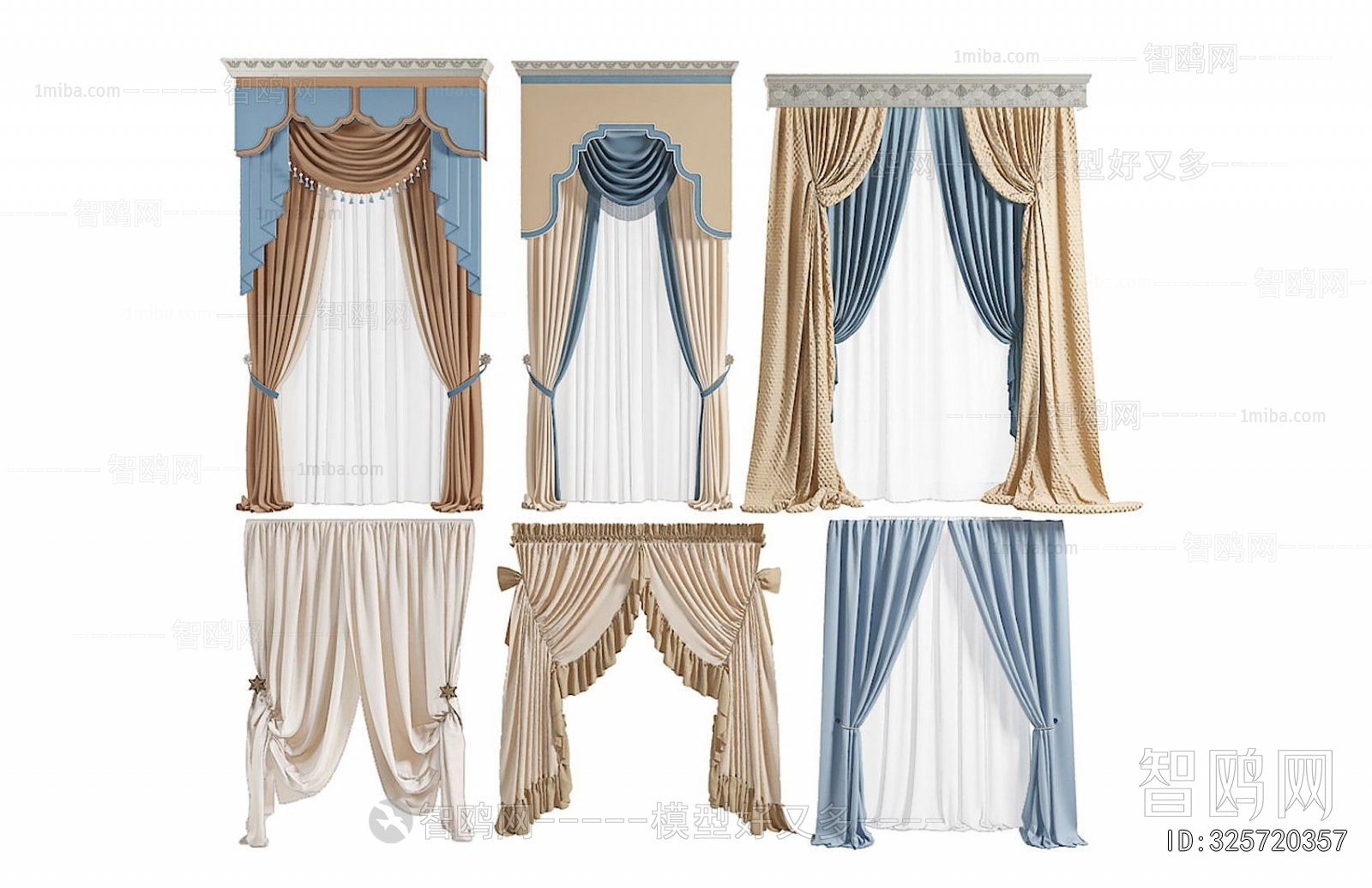 Simple European Style The Curtain