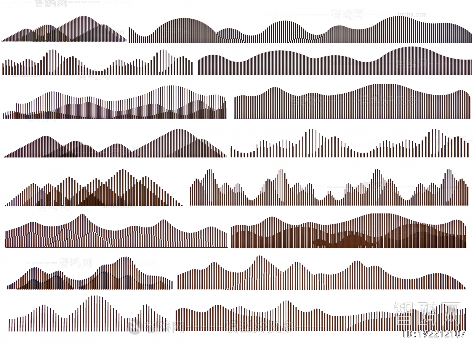 New Chinese Style Landscape Wall