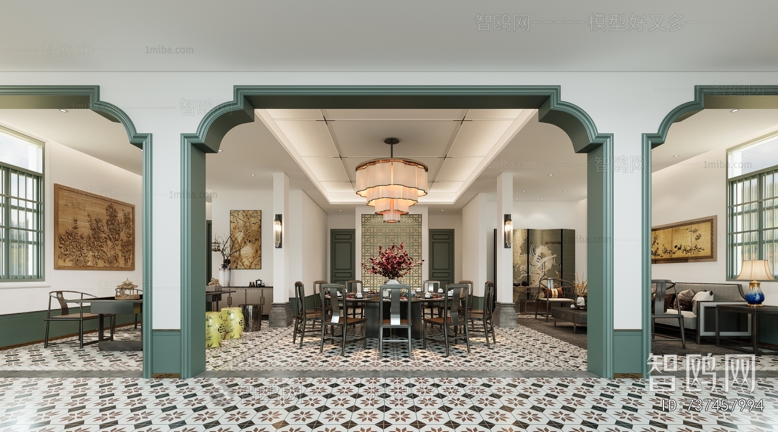 New Chinese Style Restaurant Box