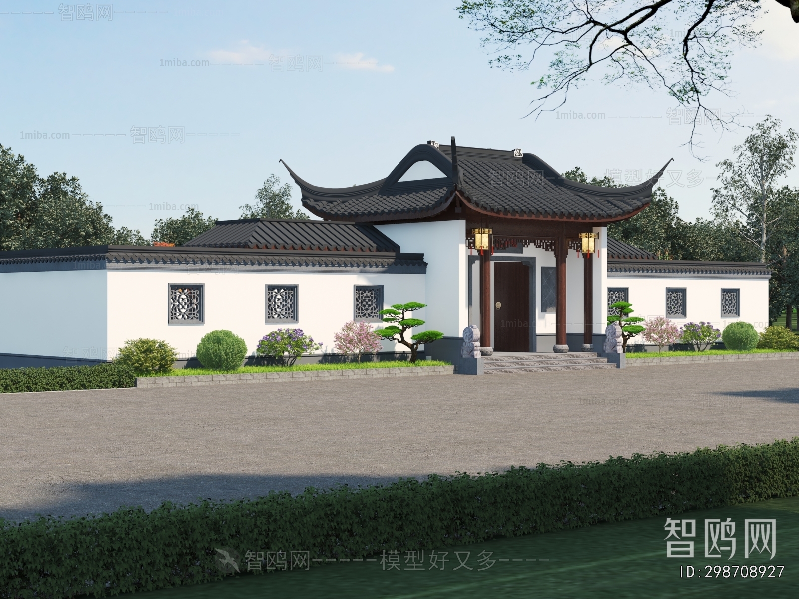 New Chinese Style Facade Element