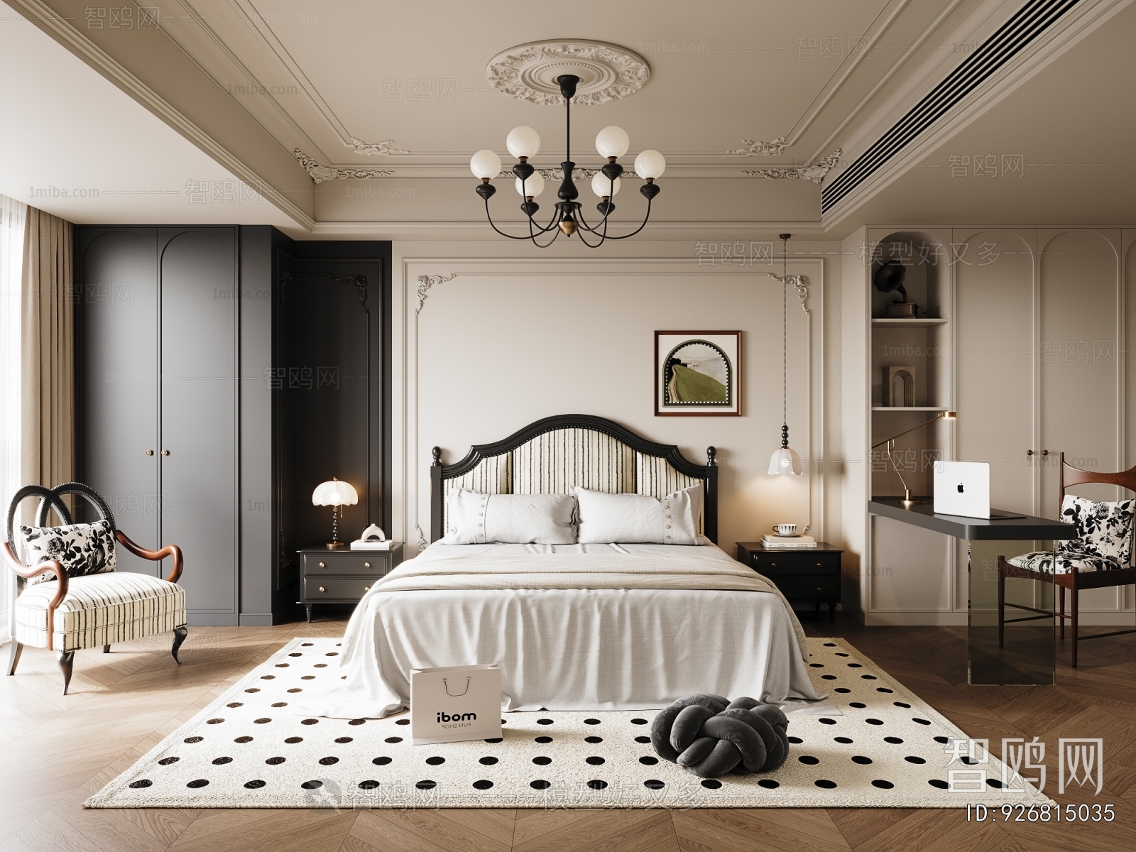 French Style Bedroom