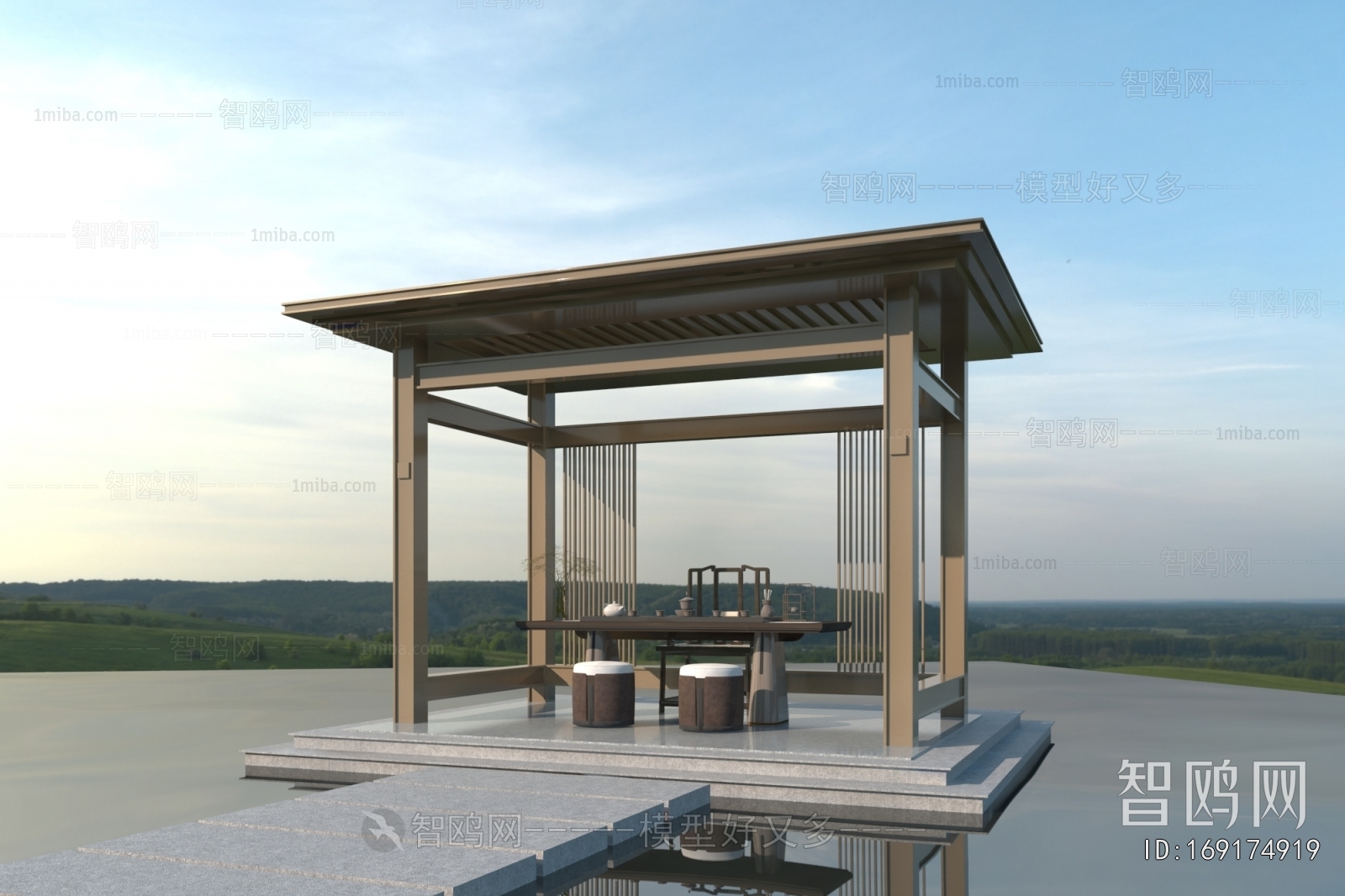 New Chinese Style Pavilion