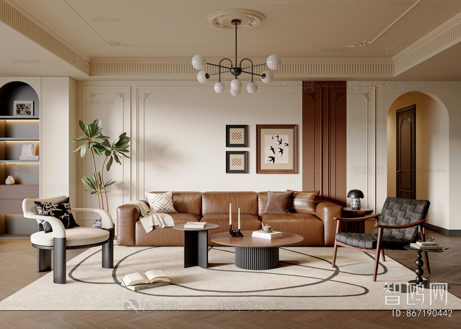 French Style A Living Room