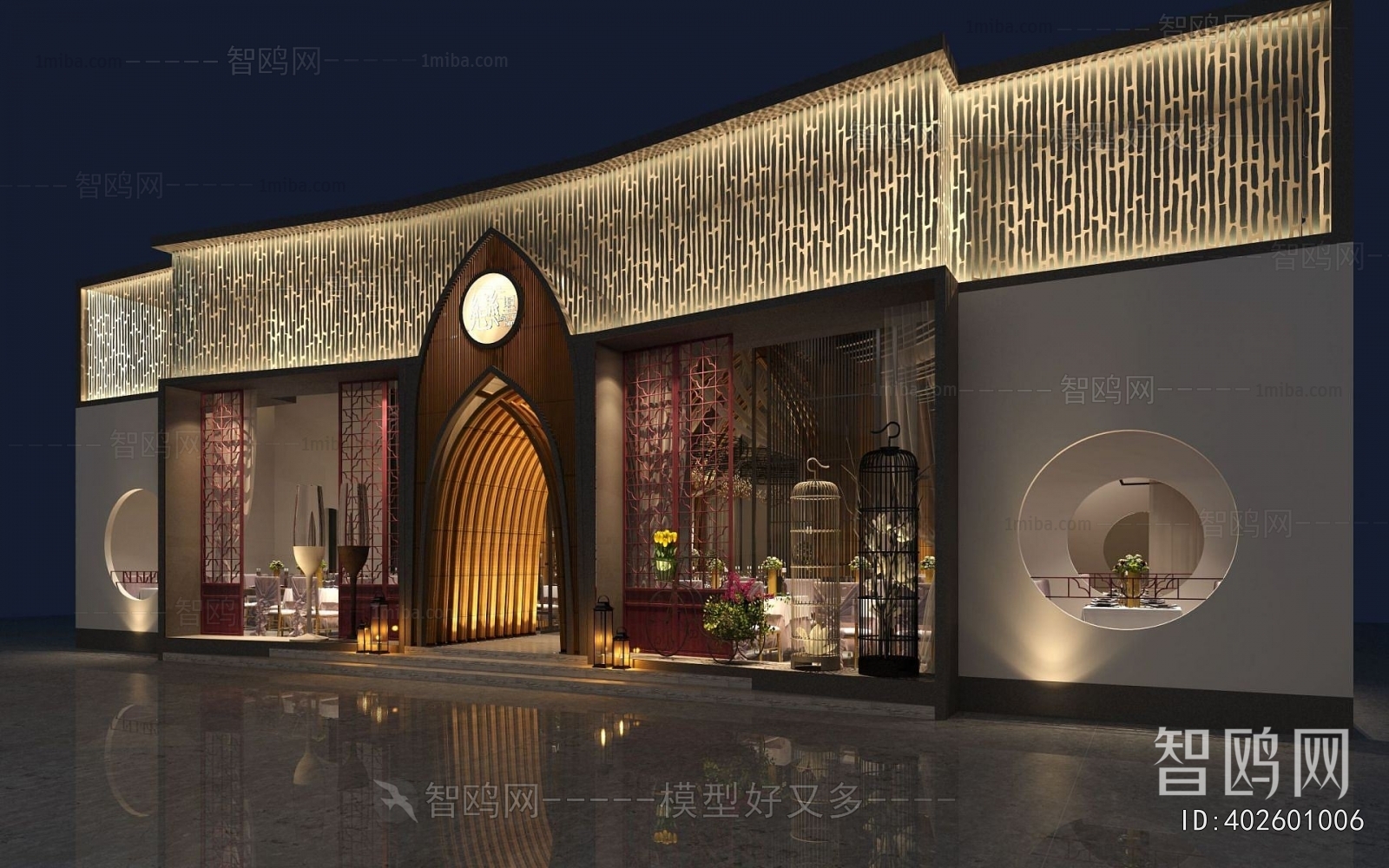 Chinese Style Facade Element