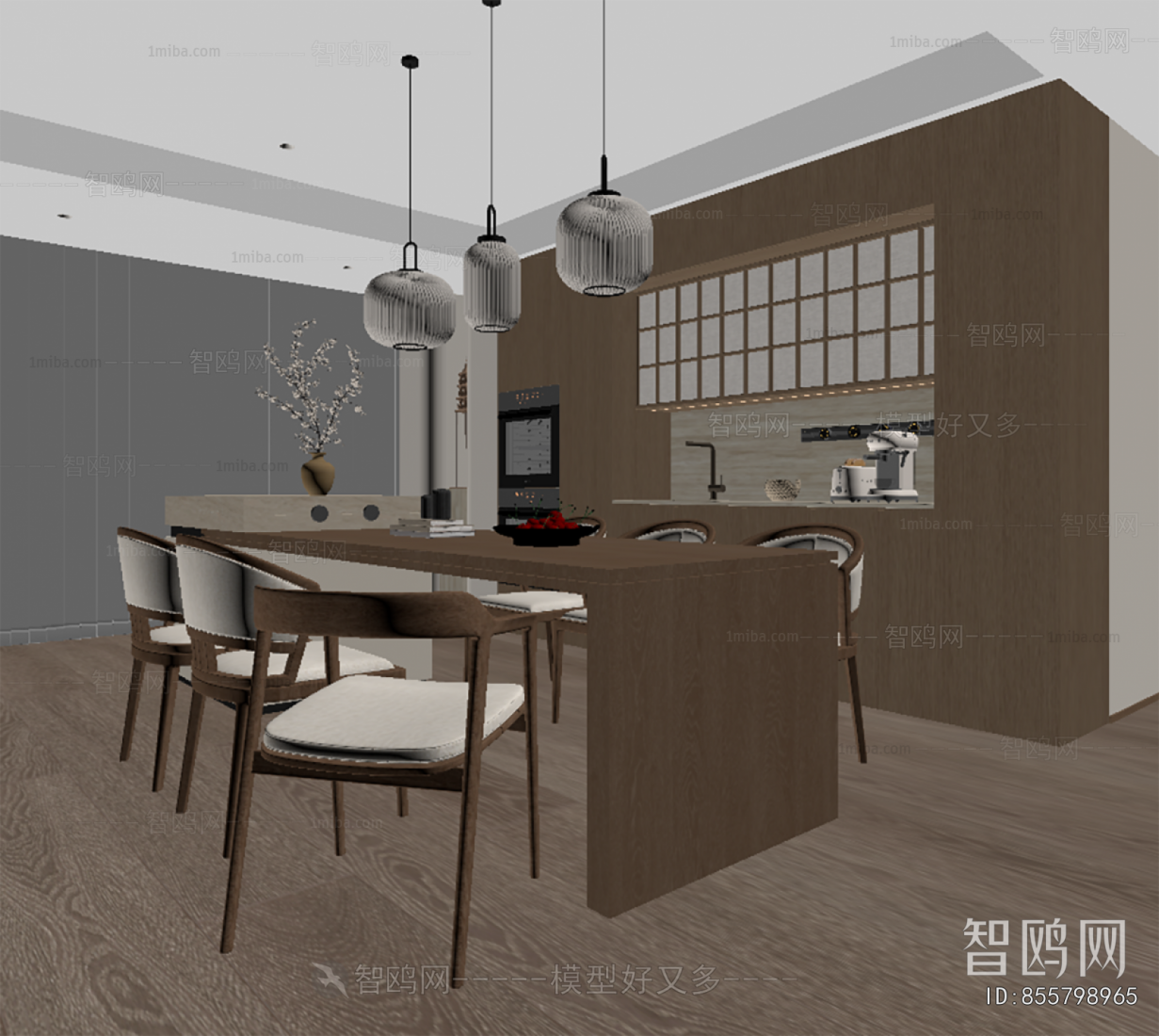 New Chinese Style Dining Room