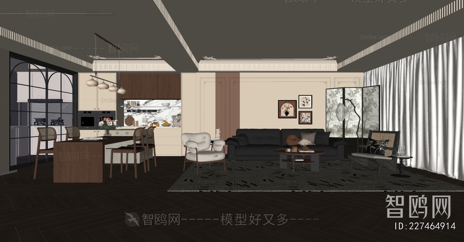 French Style A Living Room