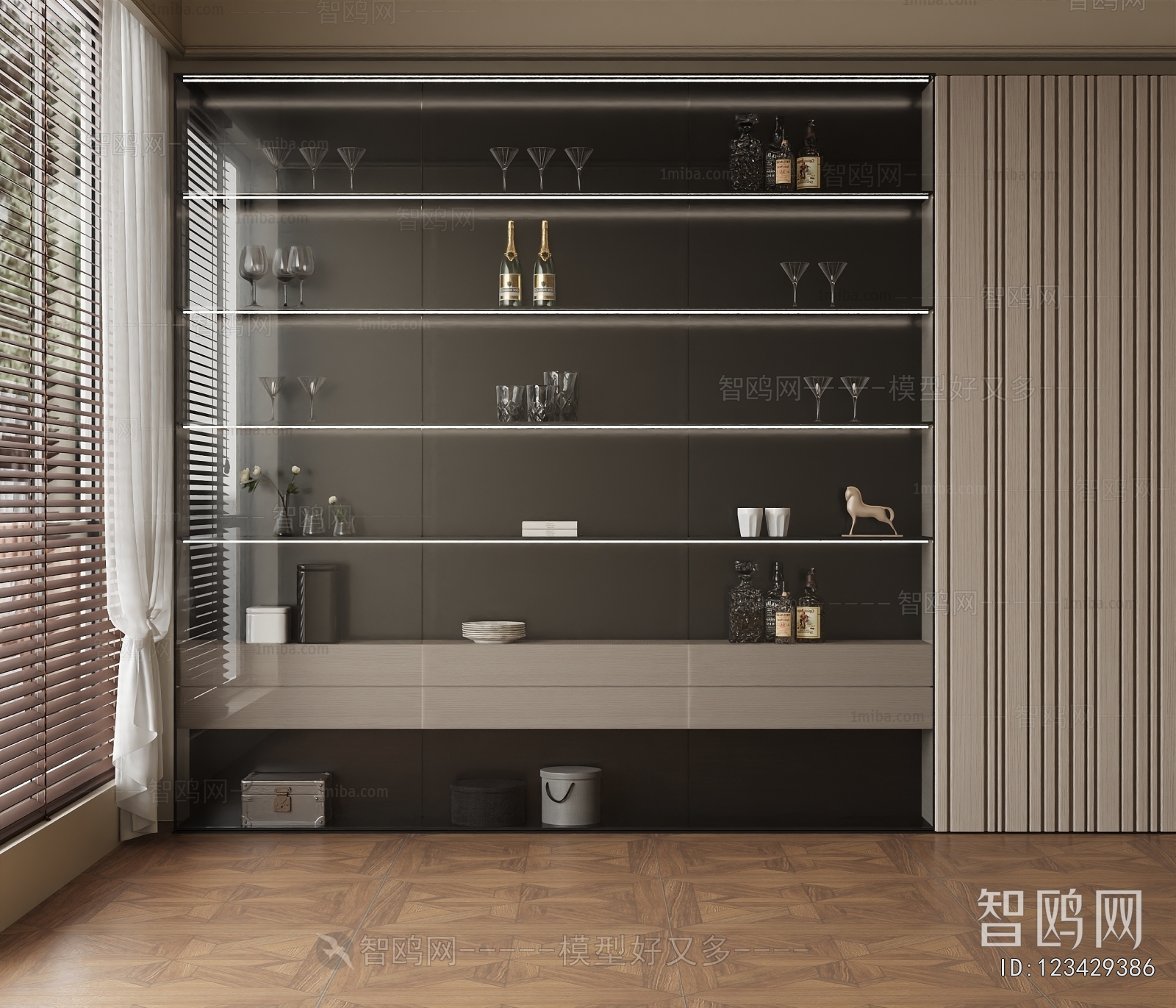 Modern Wine Cabinet