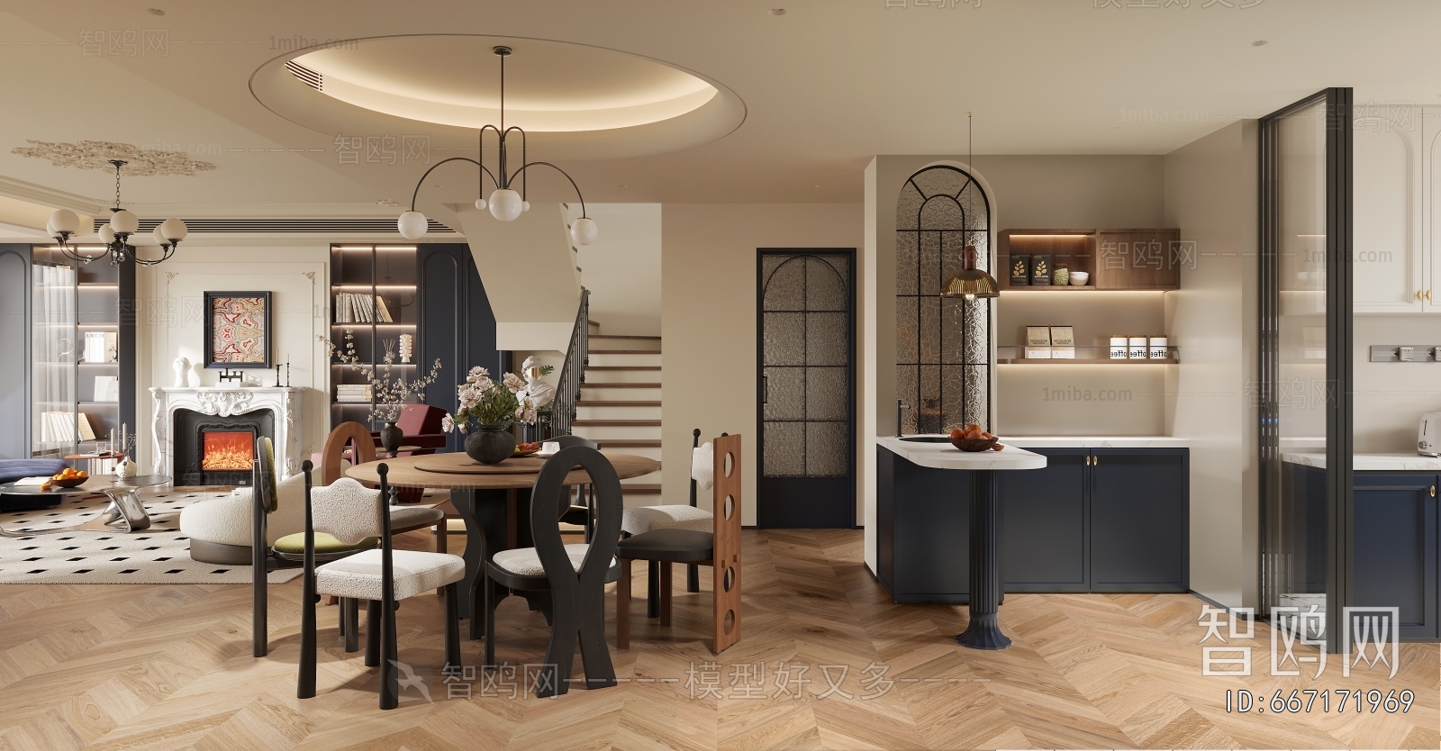 French Style A Living Room