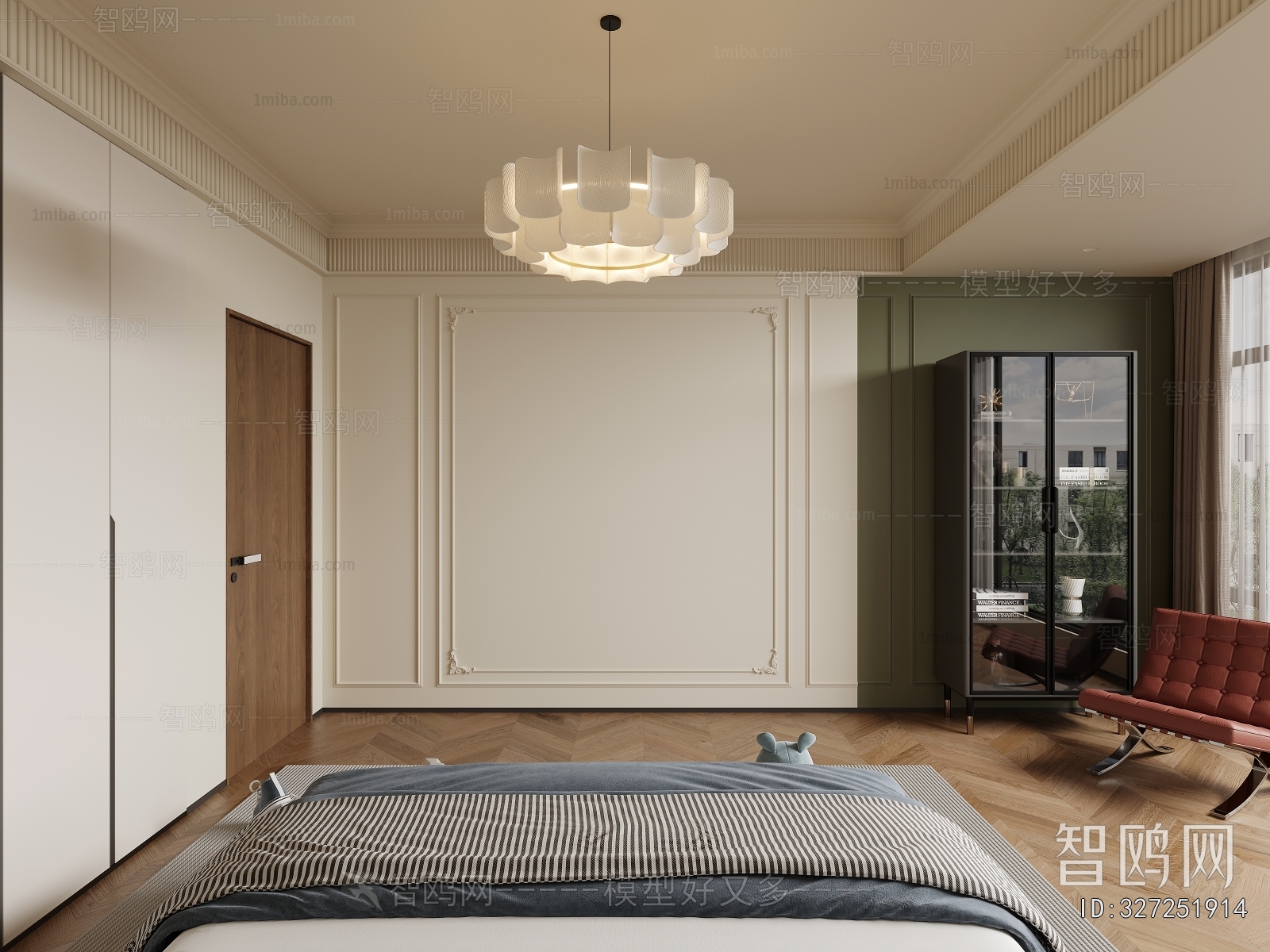 French Style Boy's Room And Son's Room