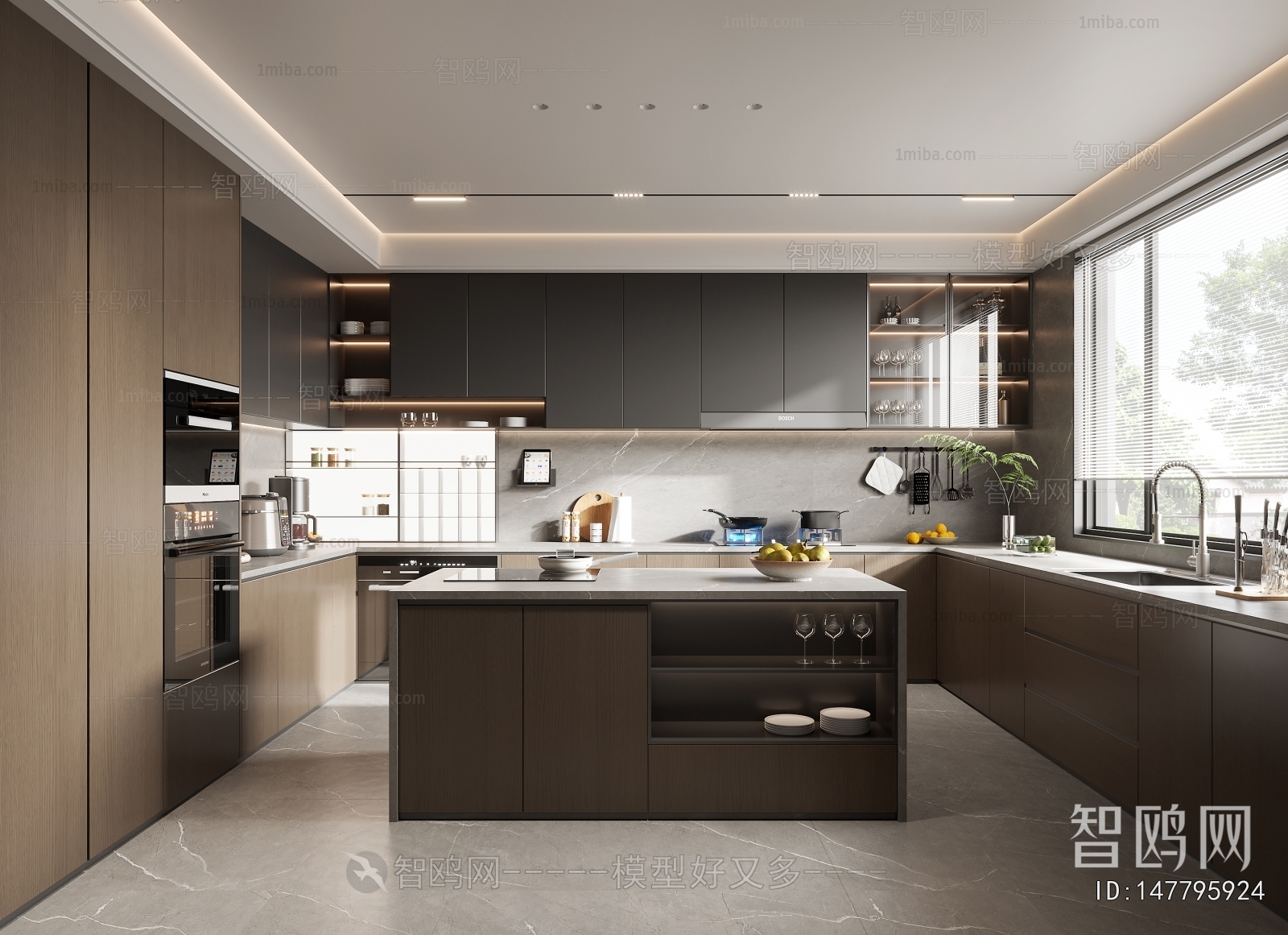 Modern The Kitchen
