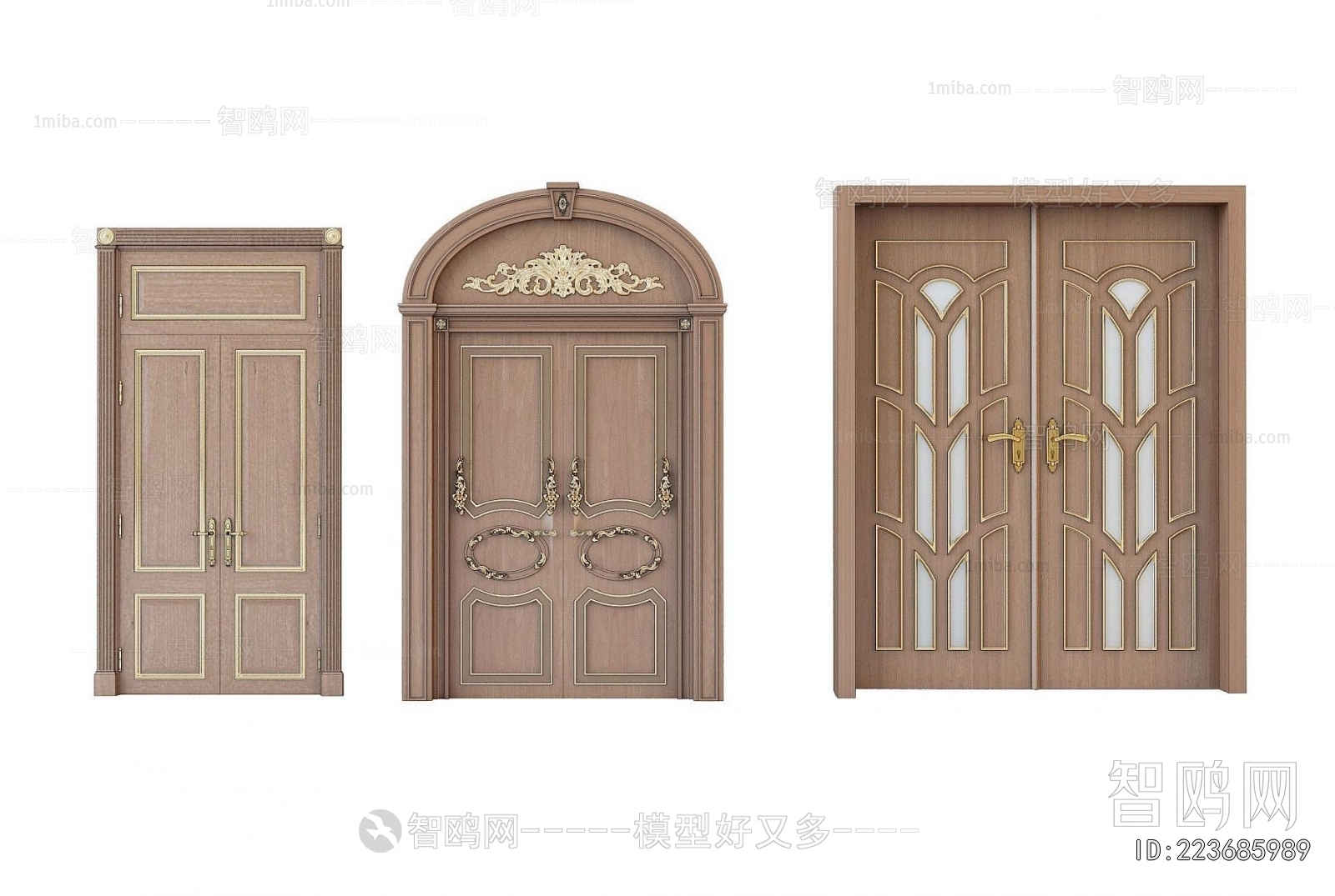 American Style Double Door