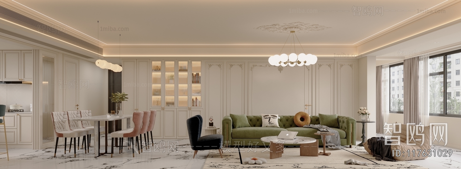 French Style A Living Room