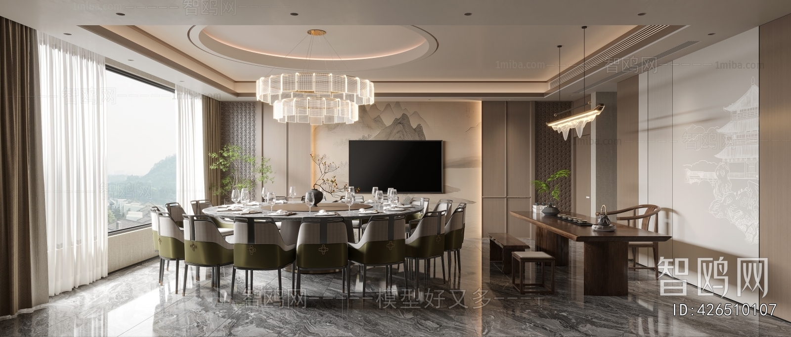 New Chinese Style Restaurant Box