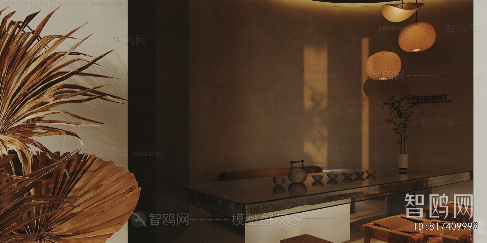 Wabi-sabi Style Tea Tables And Chairs