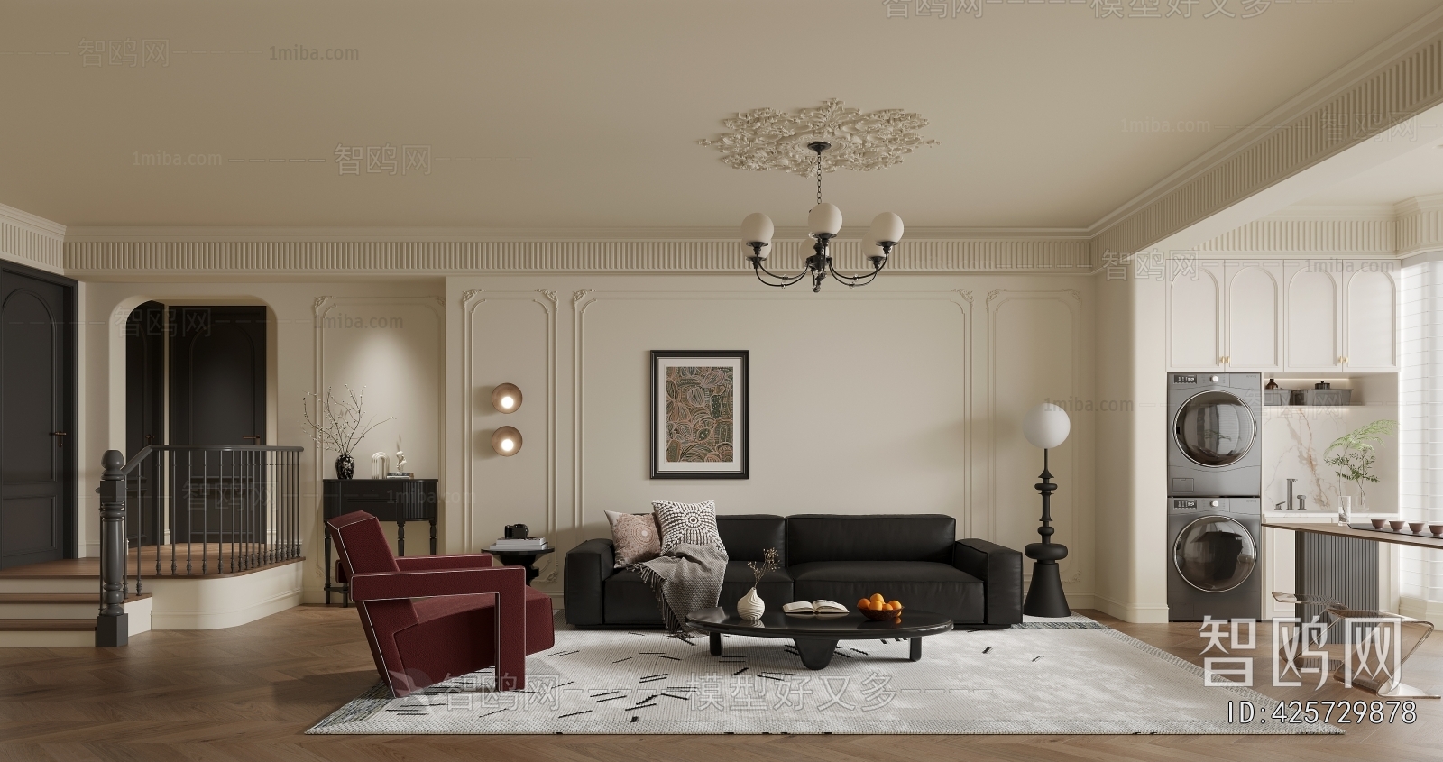 French Style A Living Room