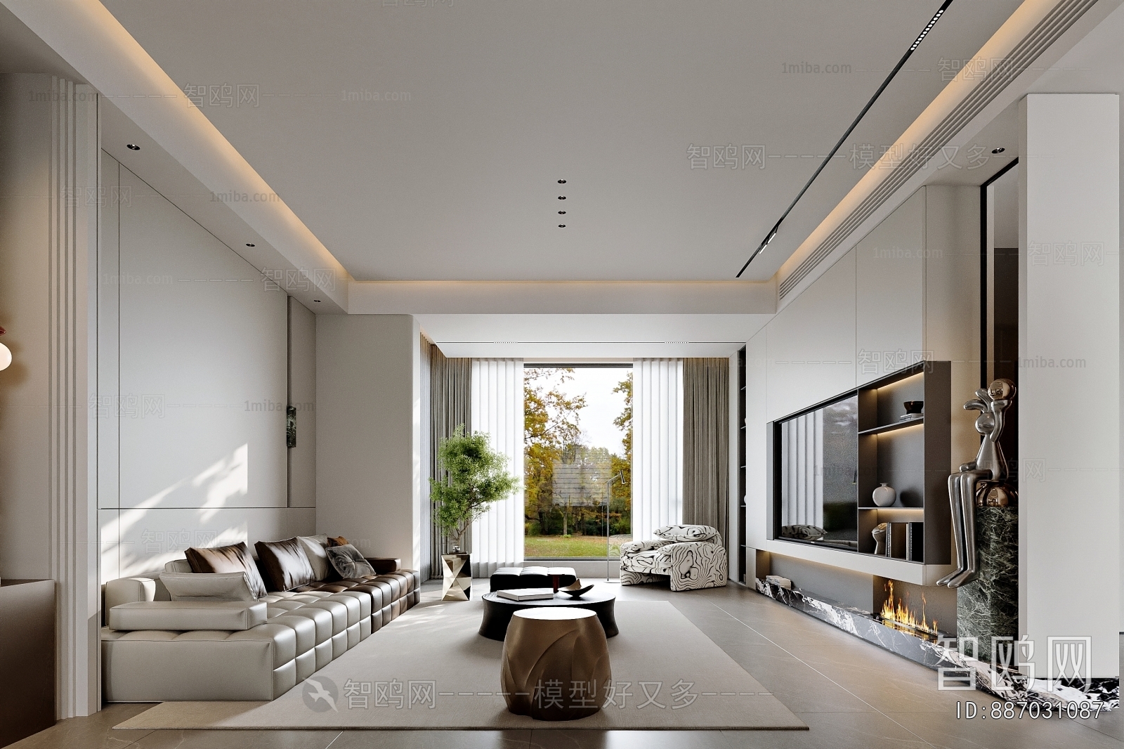 Modern A Living Room